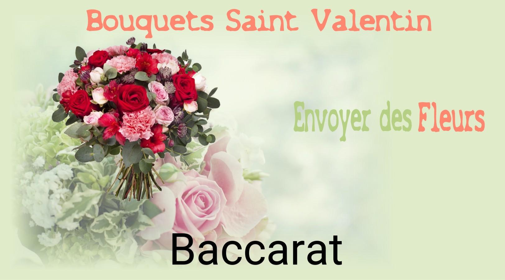Roses de Saint-Valentin livrées à Baccarat